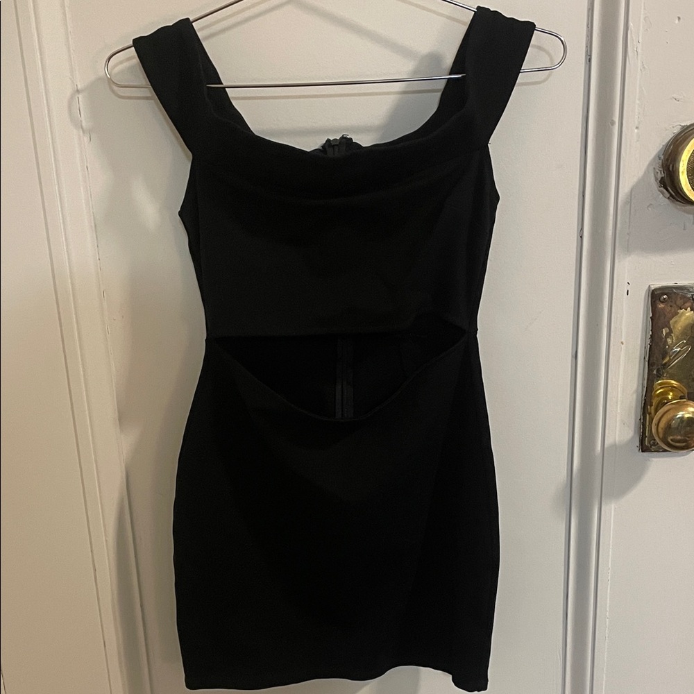 Silence + Noise Black Mini Dress size S